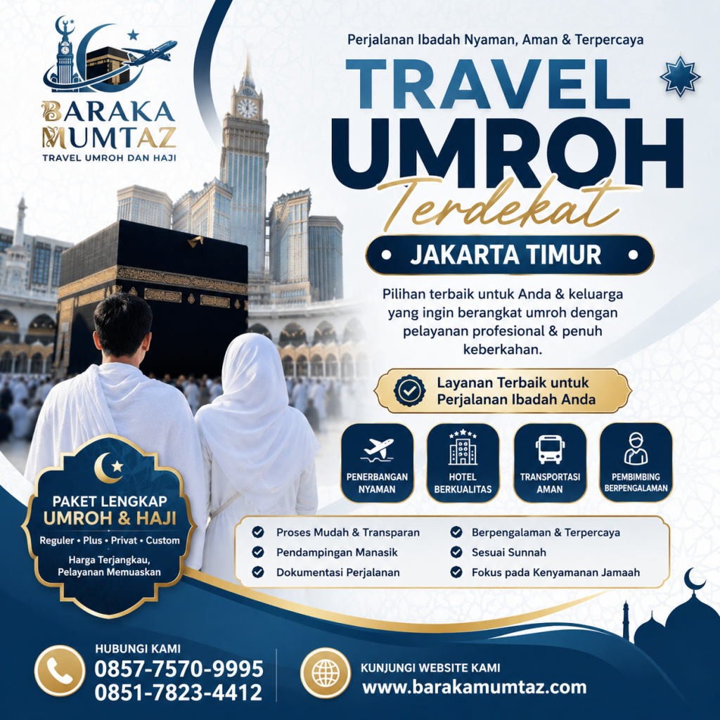 Travel Umroh Terdekat Jakarta Timur
